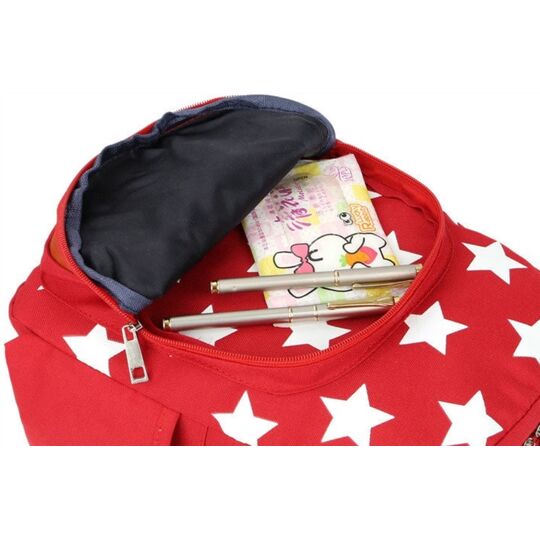 Детские рюкзаки - Женский рюкзак, красный П0497