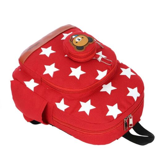 Детские рюкзаки - Женский рюкзак, красный П0497