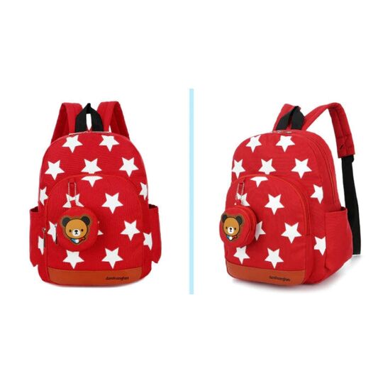 Детские рюкзаки - Женский рюкзак, красный П0497