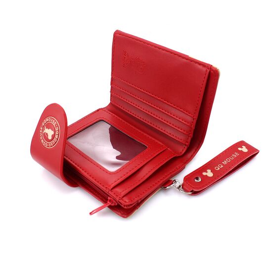 Женский кошелек Микки Маус, красный П0499