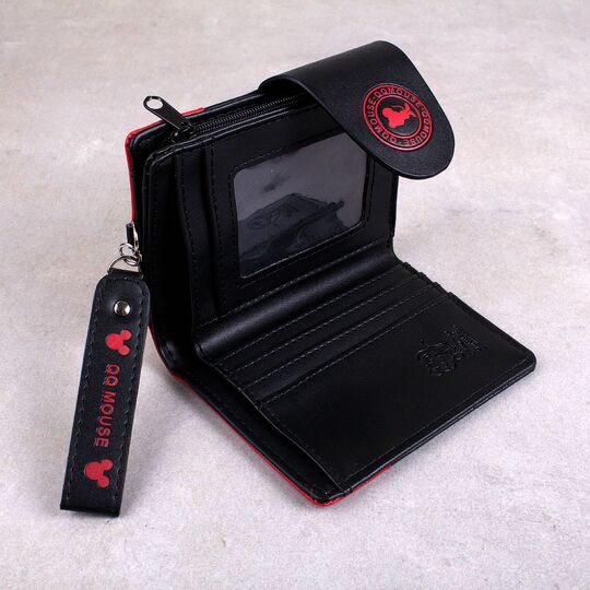 Жіночий гаманець Міккі Маус, чорний П0500