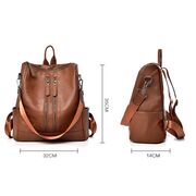 Жіночий рюкзак SAITEN, коричневий П0504