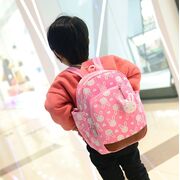 Дитячий рюкзак з кроликом, рожевий П0509
