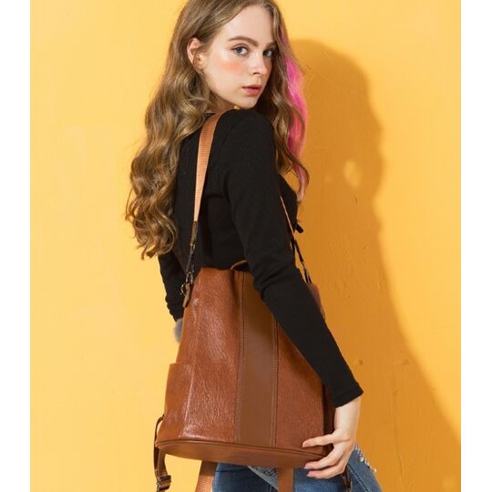 Жіночий рюкзак HERALD, чорний П0511