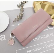 Женский кошелек, розовый П0513
