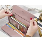 Женский кошелек, розовый П0513