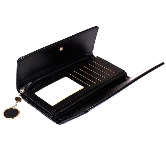 Жіночий гаманець, чорний - П0515
