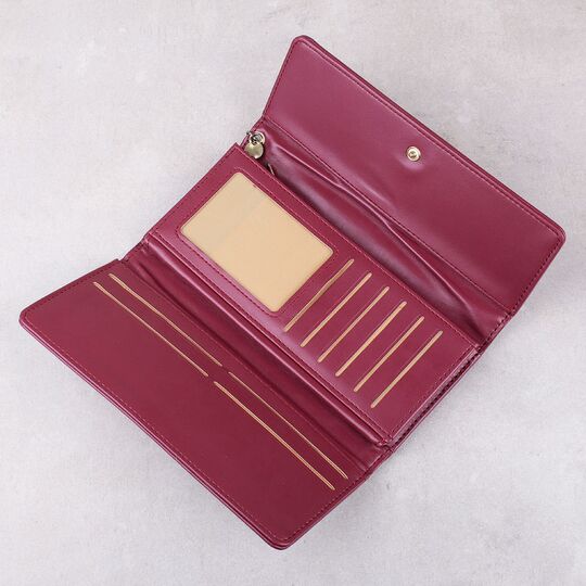 Жіночий гаманець, червоний П0516