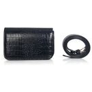 Сумка поясна Badiya, чорна П0521