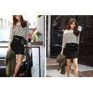 Сумка поясна Badiya, чорна П0521