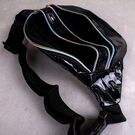 Сумка поясная, бананка, черная - П0527