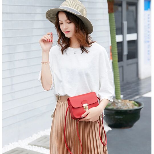 Жіноча сумка, червона П0531