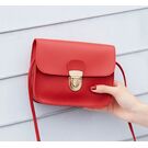 Жіноча сумка, червона П0531