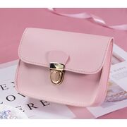 Женская сумка, розовая - П0532