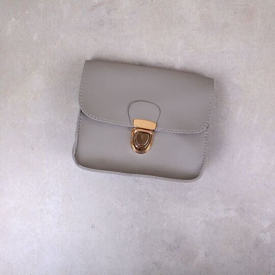 Жіноча сумка, сіра П0533