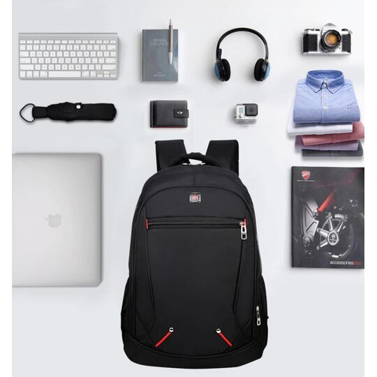 Мужской рюкзак WOVELOT, черный П0536 Мужской рюкзак WOVELOT, черный П0536