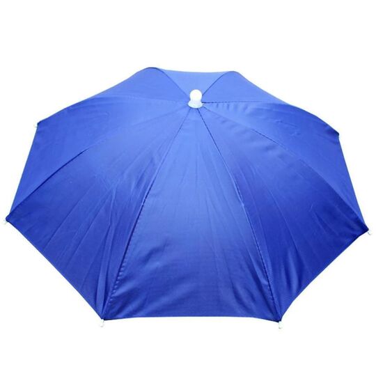 Зонтик шапка, голубой П0538