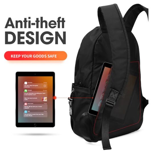 Рюкзак Mazzy Star, чорний П0549 Рюкзак Mazzy Star, чорний П0549