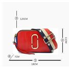 Женская сумка клатч, красная П0556