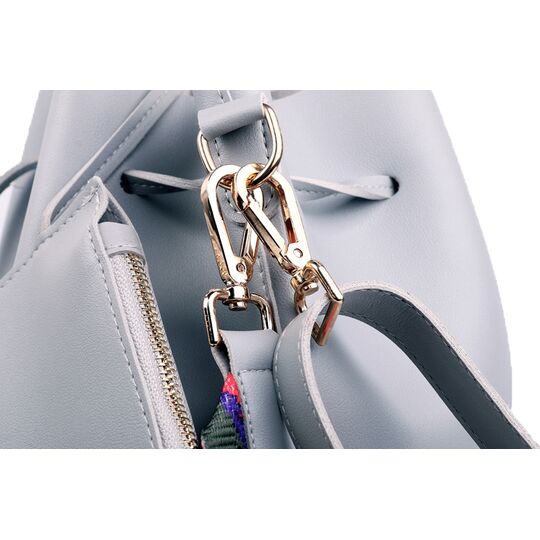 Жіноча сумка DAUNAVIA, сіра П0559