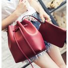 Женская сумка DAUNAVIA, красная П0562