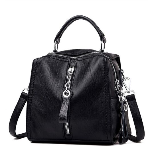 Жіноча сумка SAITEN, чорна П0564