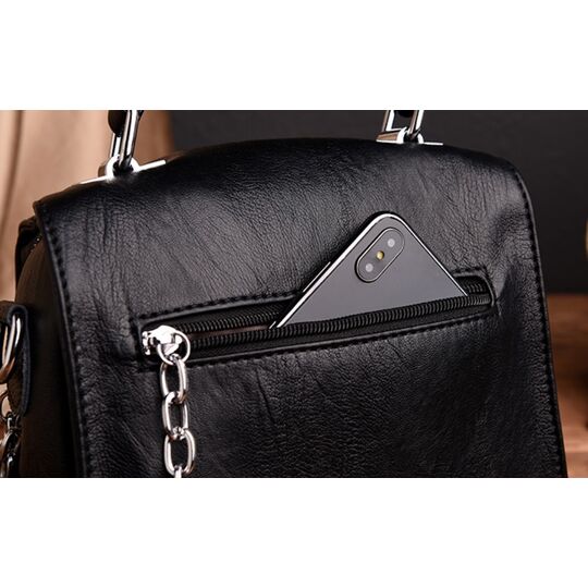 Женская сумка SAITEN, черная П0564