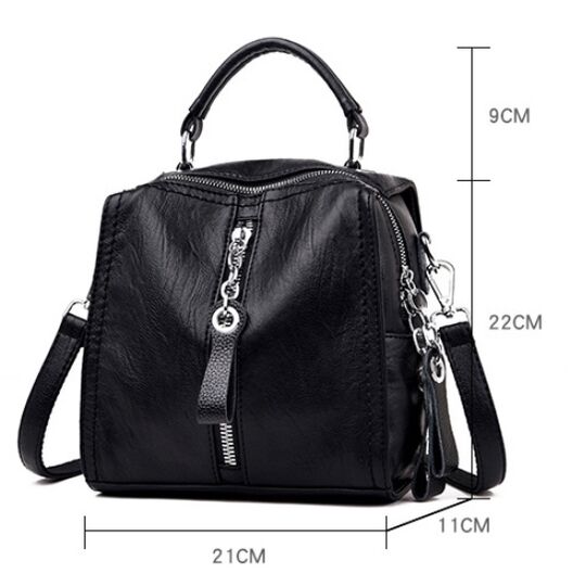 Женская сумка SAITEN, черная П0564