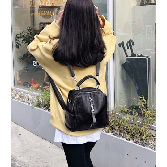 Женская сумка SAITEN, черная П0564