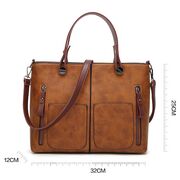Жіноча сумка Tinkin, коричнева П0571