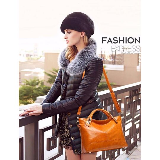 Жіноча сумка FUNMARDI, коричнева П0576