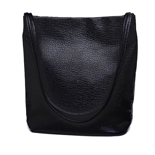 Жіноча сумка, чорна П0588