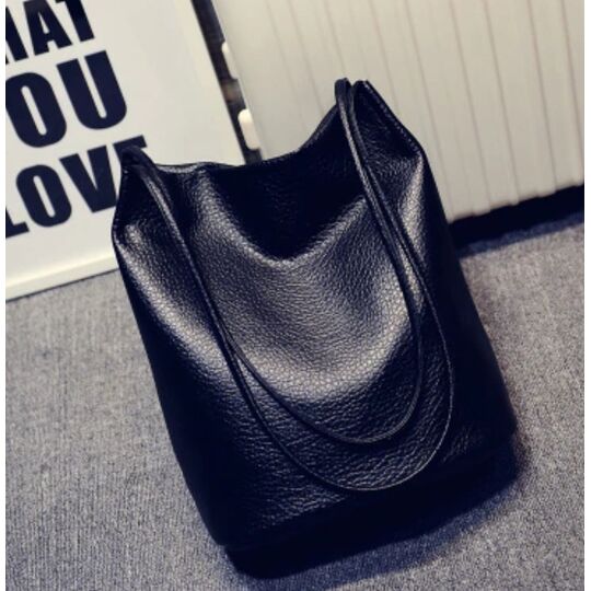 Женская сумка, черная П0588