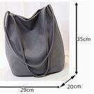 Женская сумка, серая П0589