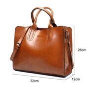 Жіноча сумка ACELURE, коричнева П0593