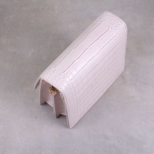 Женская сумка, бежевая П0596