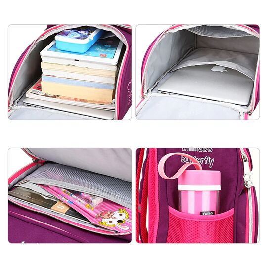 Дитячий рюкзак з метеликами П0599