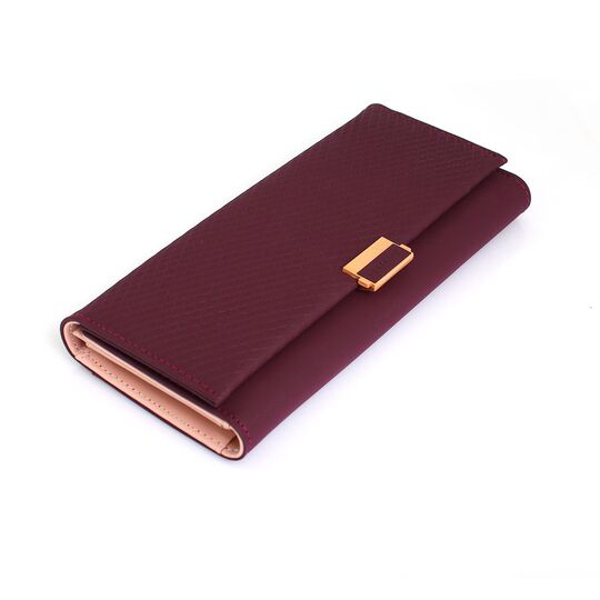 Женский кошелек, красный П0606