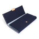 Жіночий гаманець, синій П0610