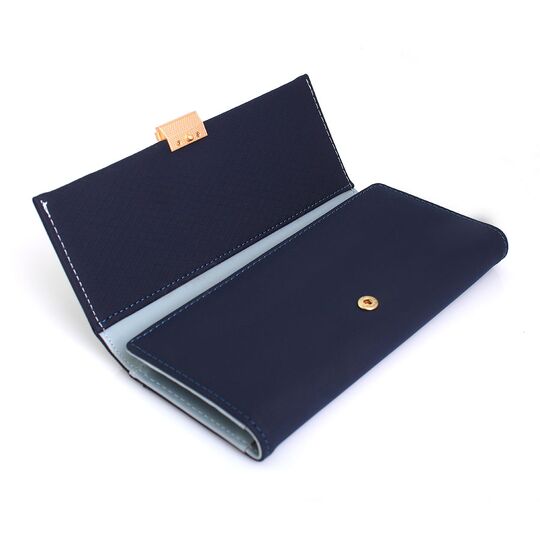 Жіночий гаманець, синій П0610