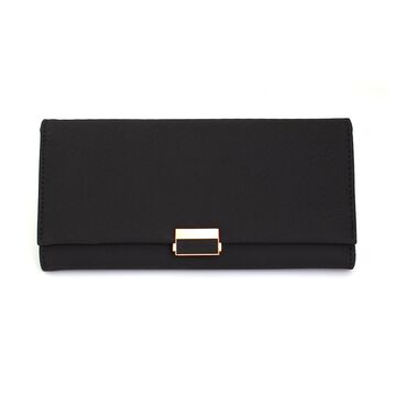 Жіночий гаманець, чорний П0611