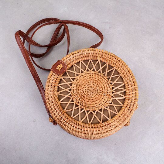 Жіноча сумка солом'яна П0613