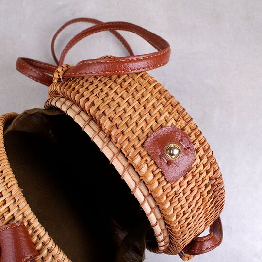 Жіноча сумка солом'яна П0613