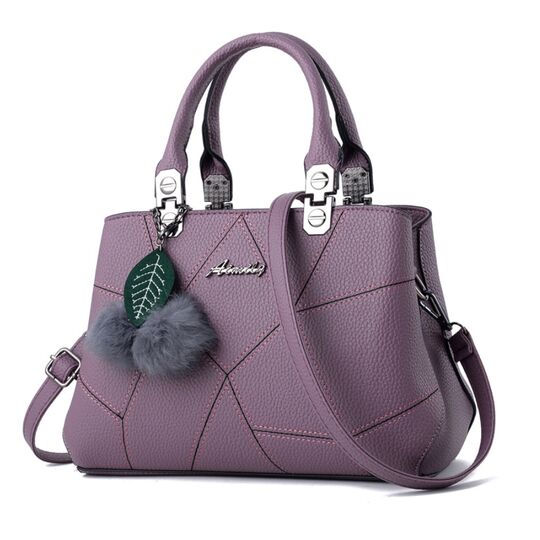 Женская сумка, фиолетовая П0615