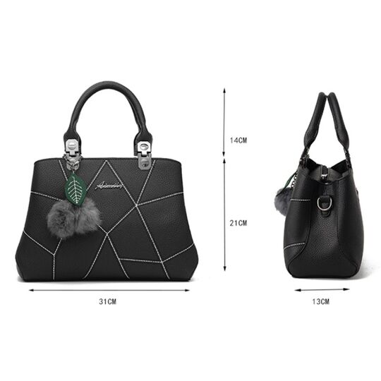 Жіноча сумка, фіолетова П0615