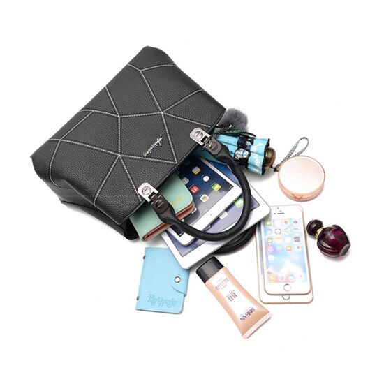 Жіноча сумка, фіолетова П0615