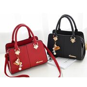 Женская сумка Saffiano, красная П0616