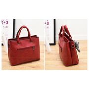 Жіноча сумка Saffiano, червона П0618