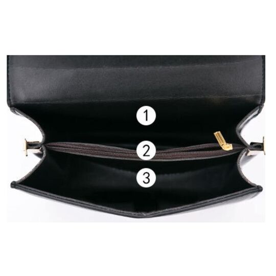 Женская сумка Yogodlns, черная П0620