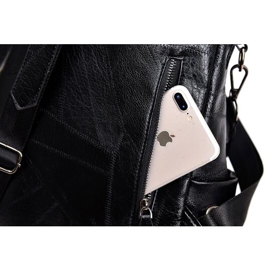 Жіночий рюкзак SAITEN, чорний П0625